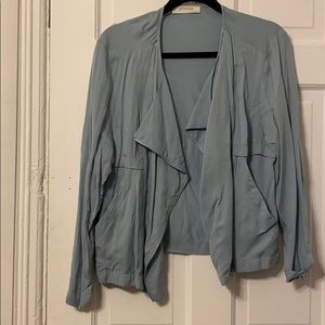 NWOT Promod lightweight light blue fashion jacket